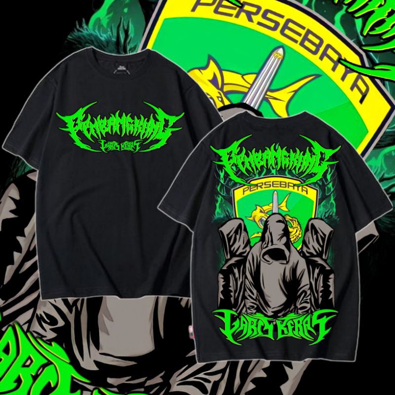 KAOS PEMBANGKANG PERSEBAYA GARIS KERAS