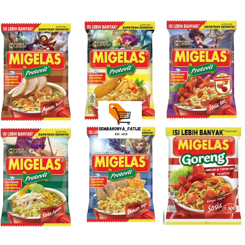 

MIE GELAS / 1 RENCENG ISI 10 PCS