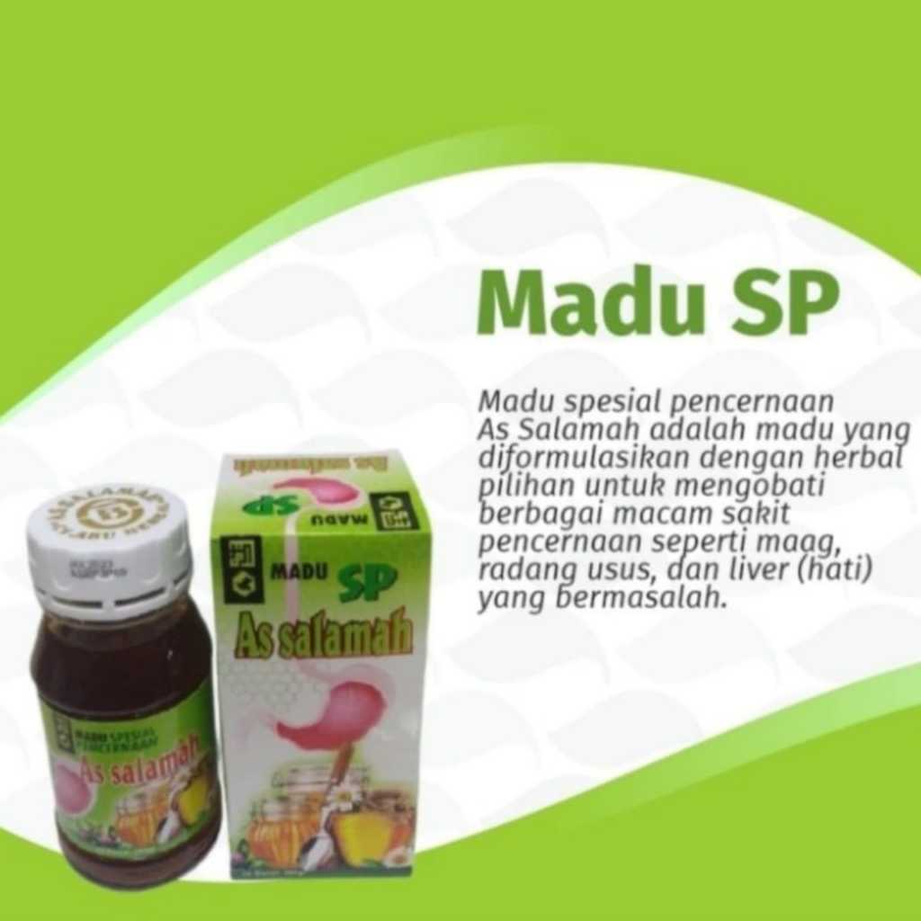 As Salamah SP 300gr | As Salamah Pencernaan | Assalamah Madu Obat Sakit Maag | Obat Lambung