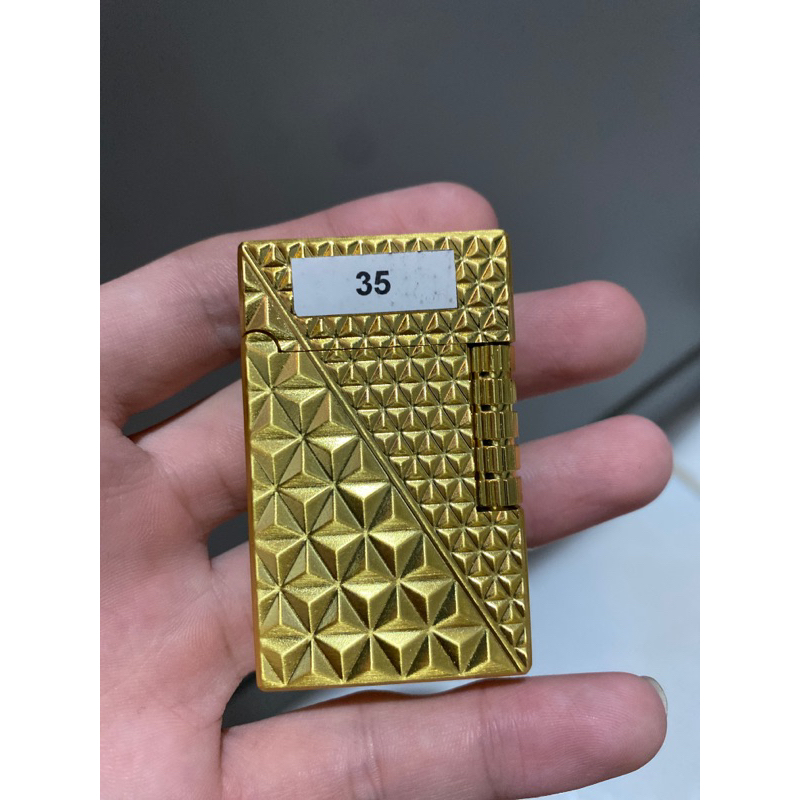 Korek Api Gas Dupont Sanji Motif Timbul Diamond