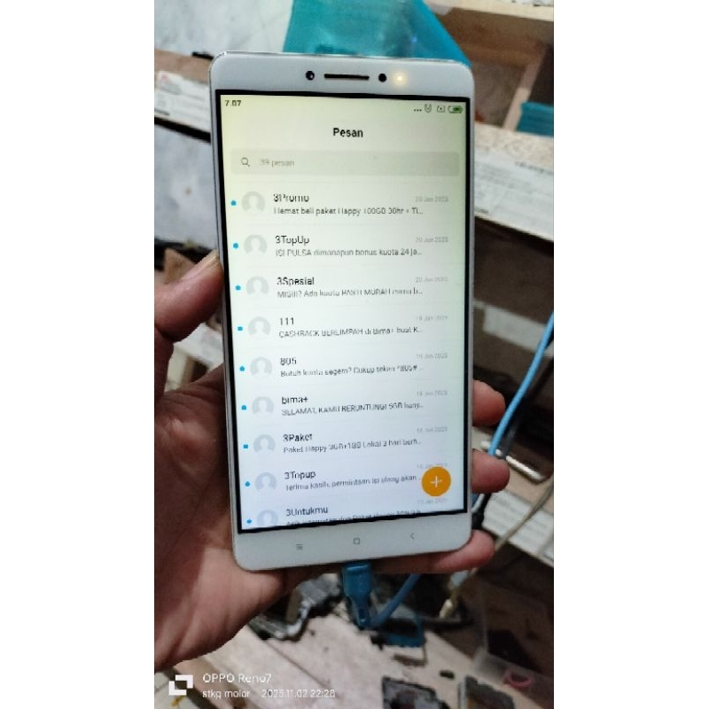 LCD FHULLSET PLUS FRAME MI MAX 1 ORIGINAL COPOTAN