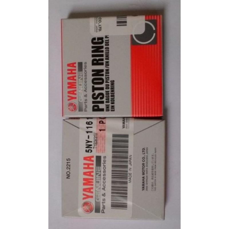 PISTON RING RACING ORIGINAL YAMAHA YZ125, YZ125X / PISTON RING (RACING ) 5NY-11611-00
