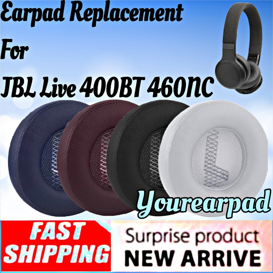 Earcup Foam Earpad Cushion JBL Live 400BT 460NC 400 BT 460 NC LIVE400BT LIVE460NC LIVE400 BT LIVE460