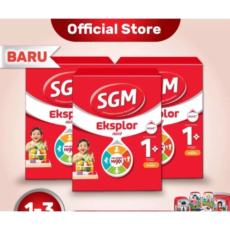 

SGM EXPLOR 1+ VANILA 900Gr