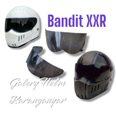 Kaca Helm Custom Bandit Cristal XXR/ RX || Kaca Helm Bandit Simpson Custom