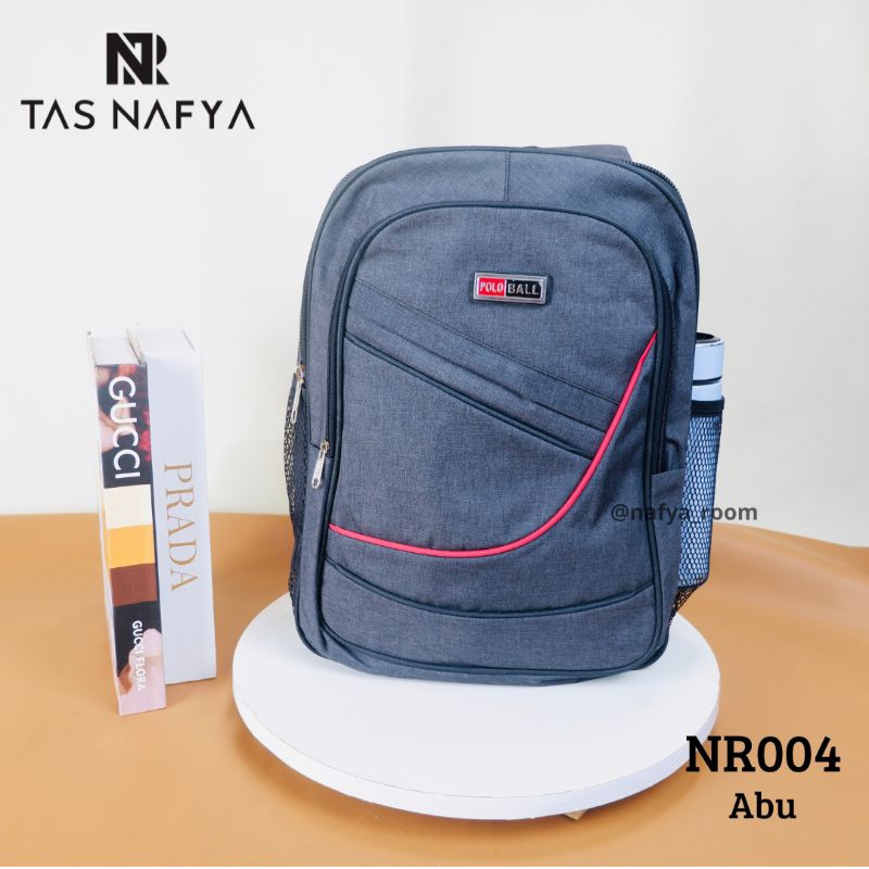 Tas Ransel Seminar Diklat / Tas Kantor / Tas Pelatihan / NR004 Abu / Souvenir Seminar / Seminar Kit 