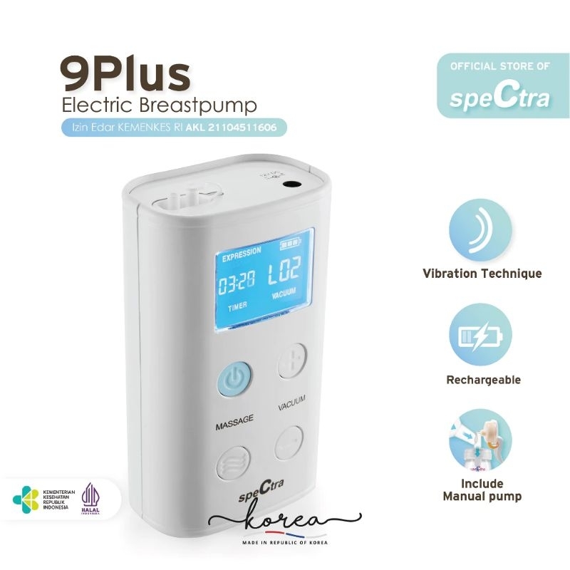 pompa asi elektrik spectra 9plus - pompa asi elektrik