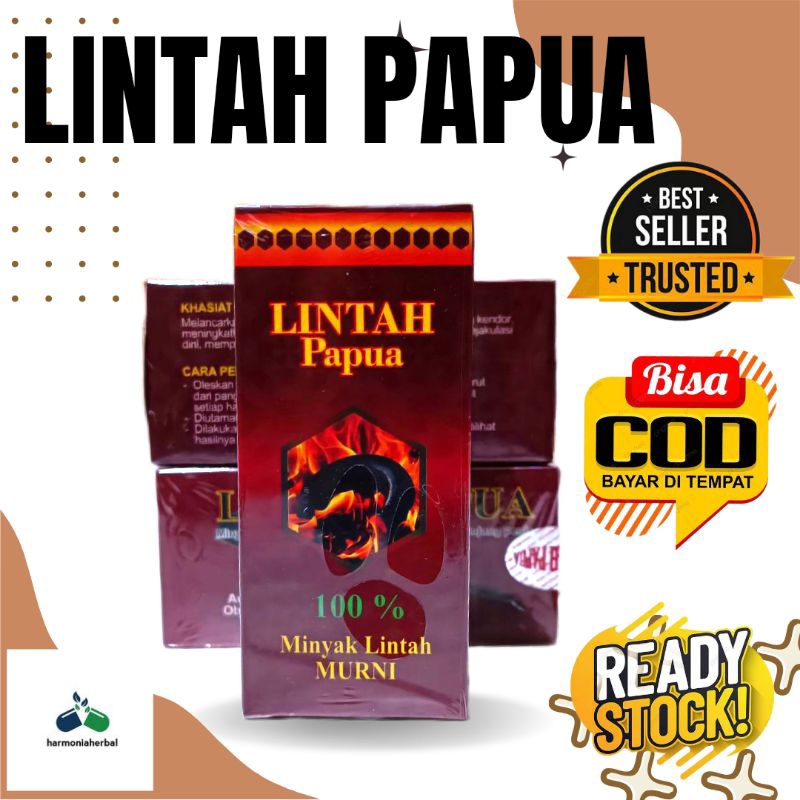 Minyak Lintah Merah Papua Jaminan Asli Pembesar permanen