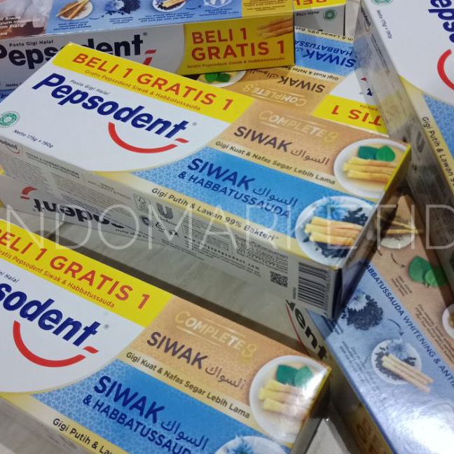 Terbaru | FG2 | Pepsodent siwak beli 1 gratis 1 175g + 190g / Pepsodent / Pepsodent siwak / Pepsoden