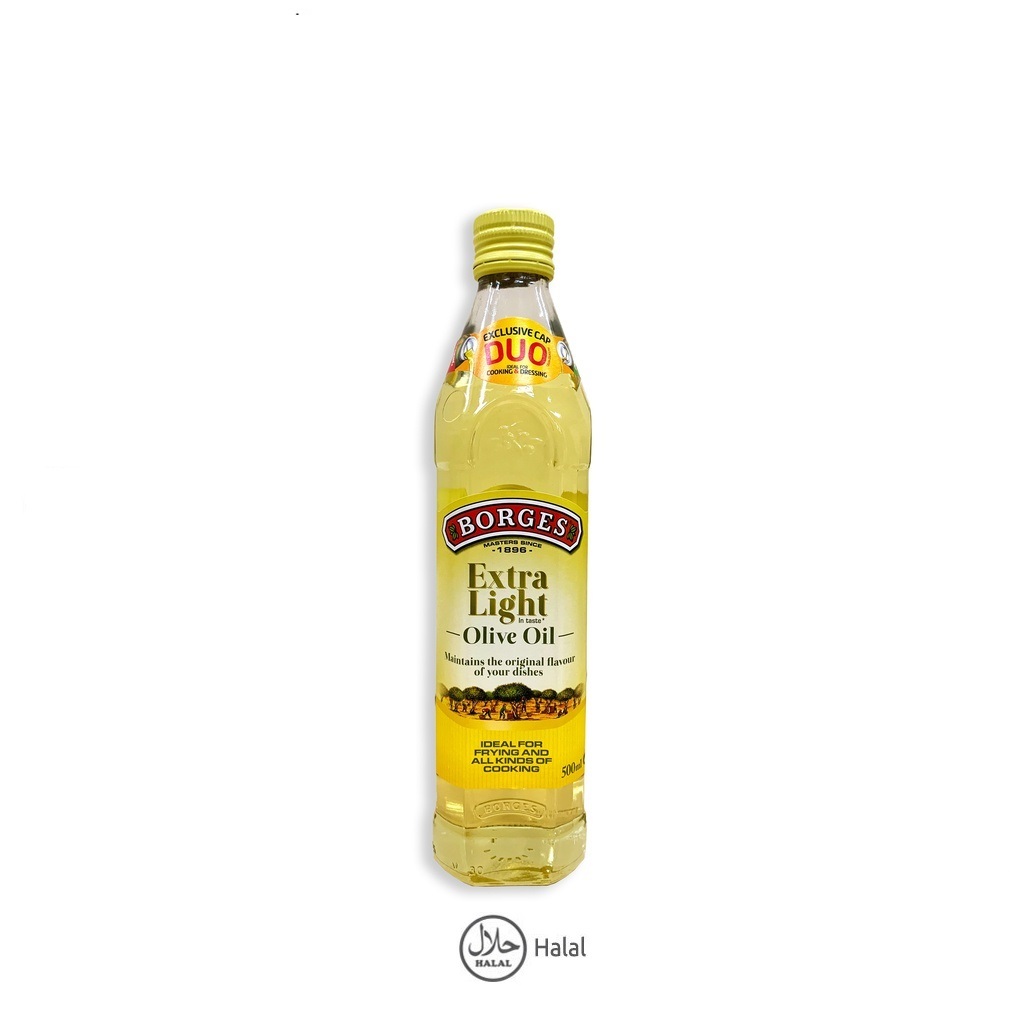 

BORGES Extra Light Olive Oil 500 ml- Minyak Zaitun