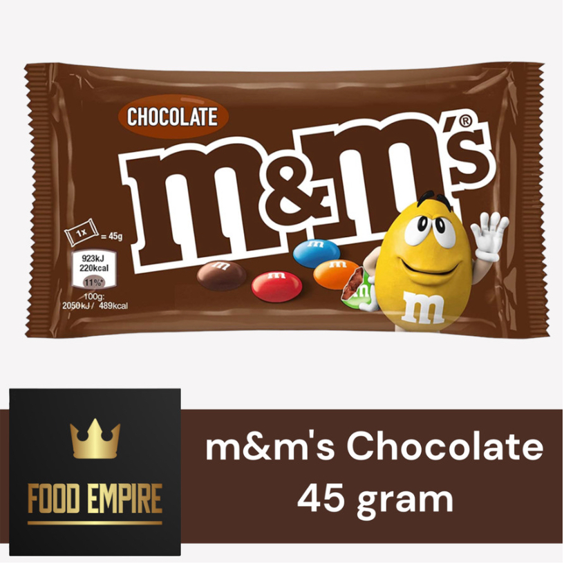 

M&M's Chocolate Candy 45 gram | Cokelat m&m | mnm Europe