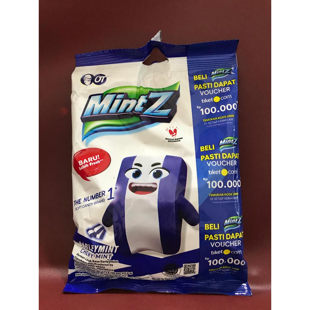 

Mintz Barley 115G - Permen Mint Rasa Barley