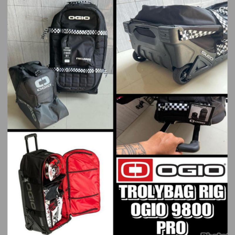 TROLY BAG OGIO 9800 RIG PRO TAS TROLLE OGIO 9800 ORIGINAL