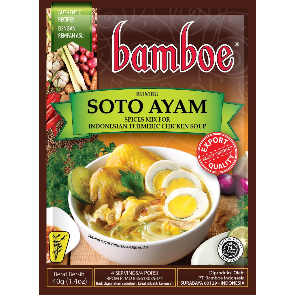 

BUMBU BAMBOE SOTO AYAM