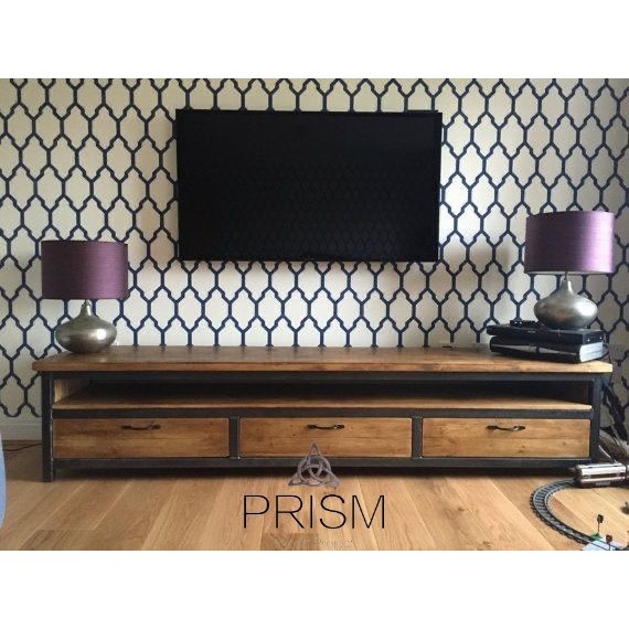 RT-04 Meja tv minimalis rak tv modern lemari tv shelve rak industrial