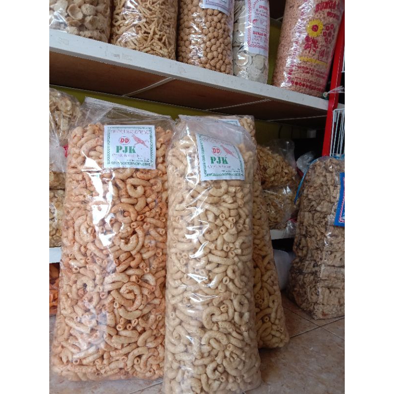 

Makaroni Besar 500gr // Makaroni Asin Dan Pedas