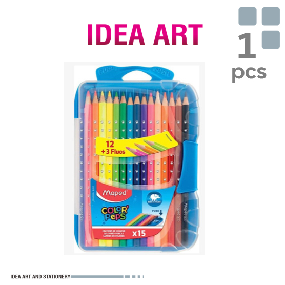 

Pensil Warna Maped Color Peps 15 Warna