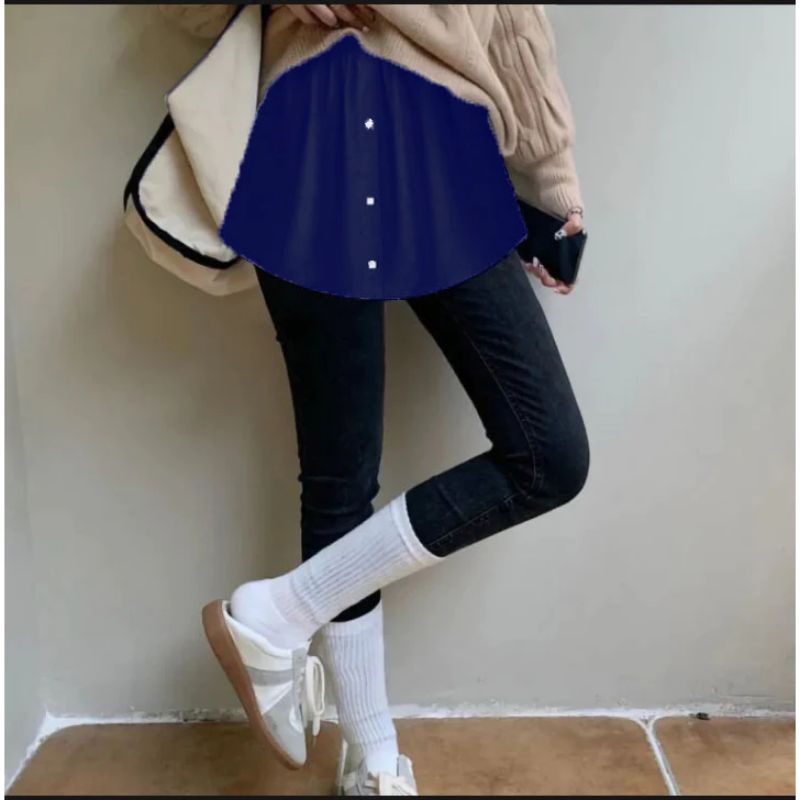 Rok mini / Inner kemeja / Rok sambungan