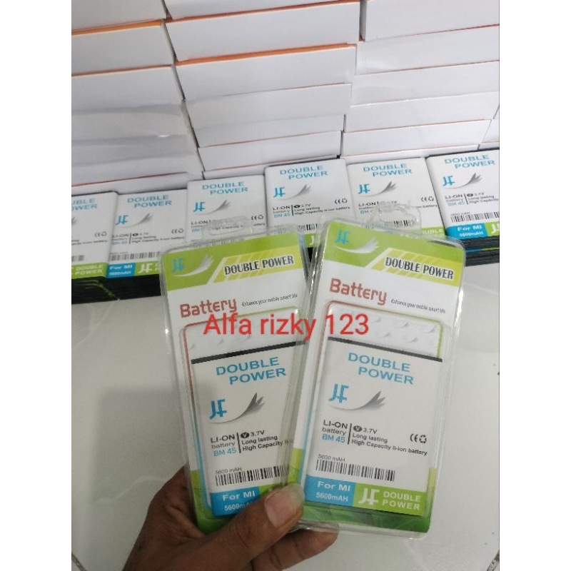 BATRE DOUBLE POWER JF TIPE XIAOMI BM45/REDMI NOTE 2