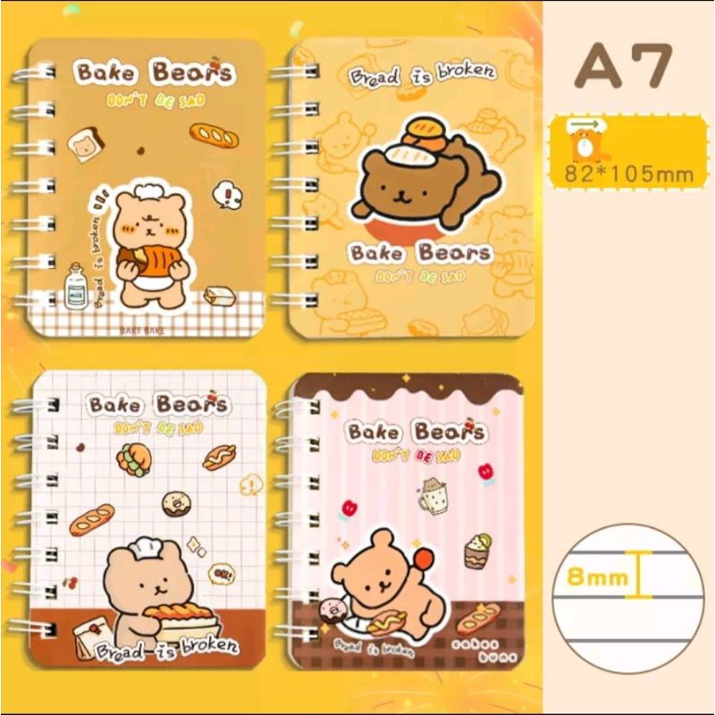 

NOTEBOOK BUKU MINI A7 KARAKTEK LUCU|BUKU SAKU MOTIF LUCU TERMURAH