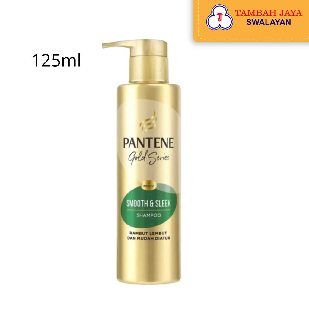 Pantene Shampoo Gold Series Smooth&Sleek 125ml