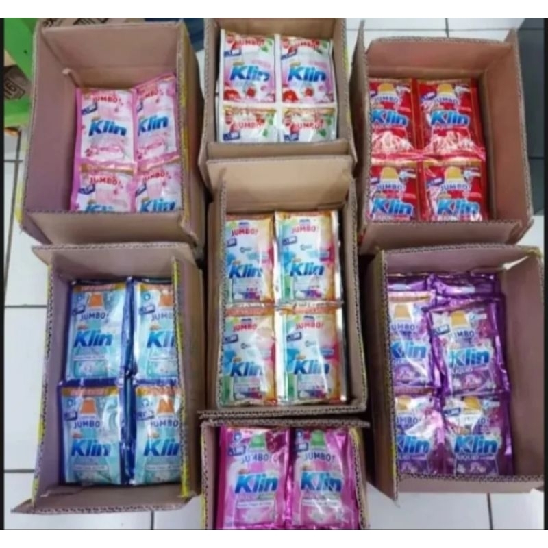 Soklin liquid saset ecer 500