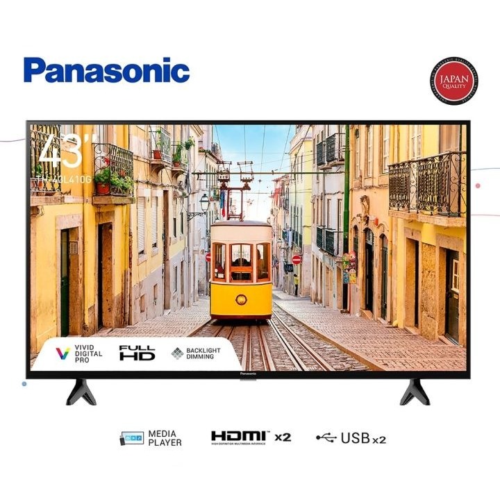Panasonic LED TV Digital 43 Inch TH-43L410G TV Multimedia