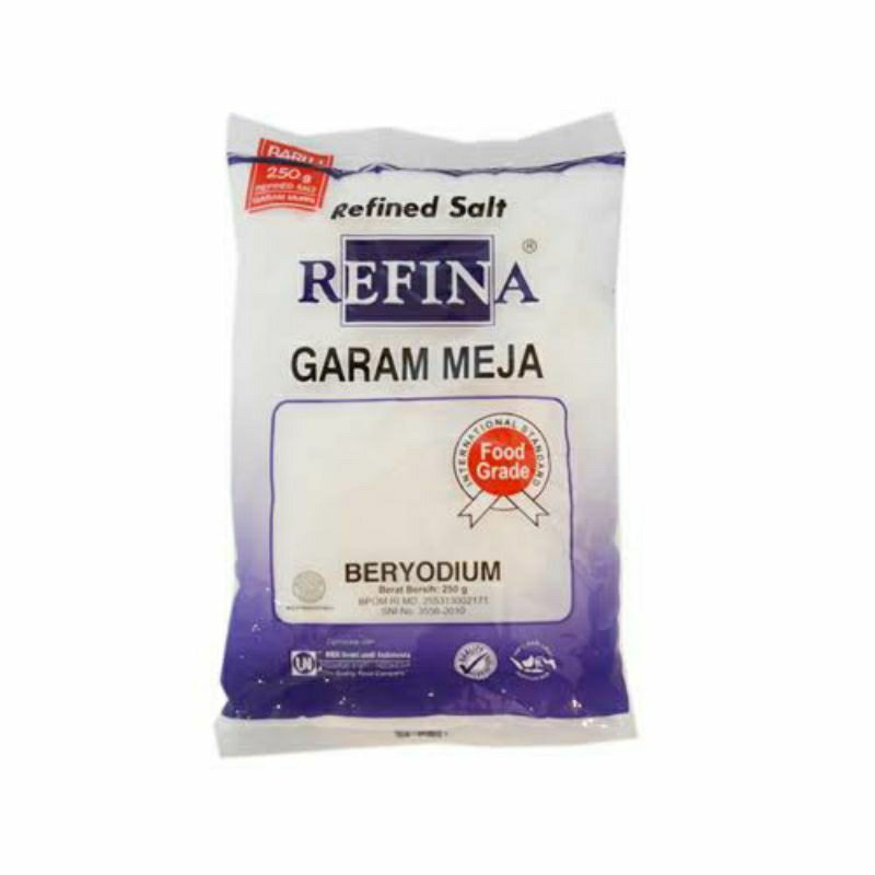 

Refina Garam Meja Beryodium 250gram