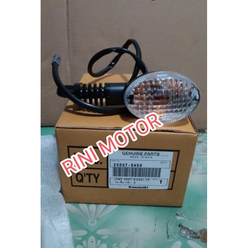 lampu sein sen depan kanan Ninja 250R 250 R Ninja 250 karbu Original