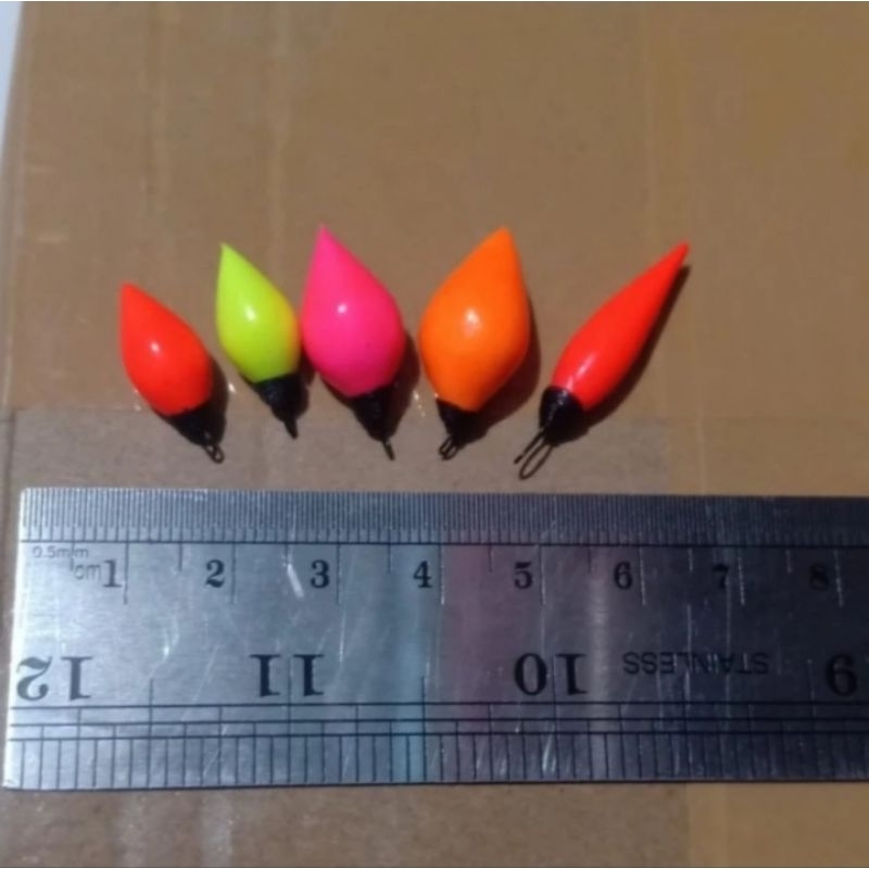 pelampung pancing model cabe