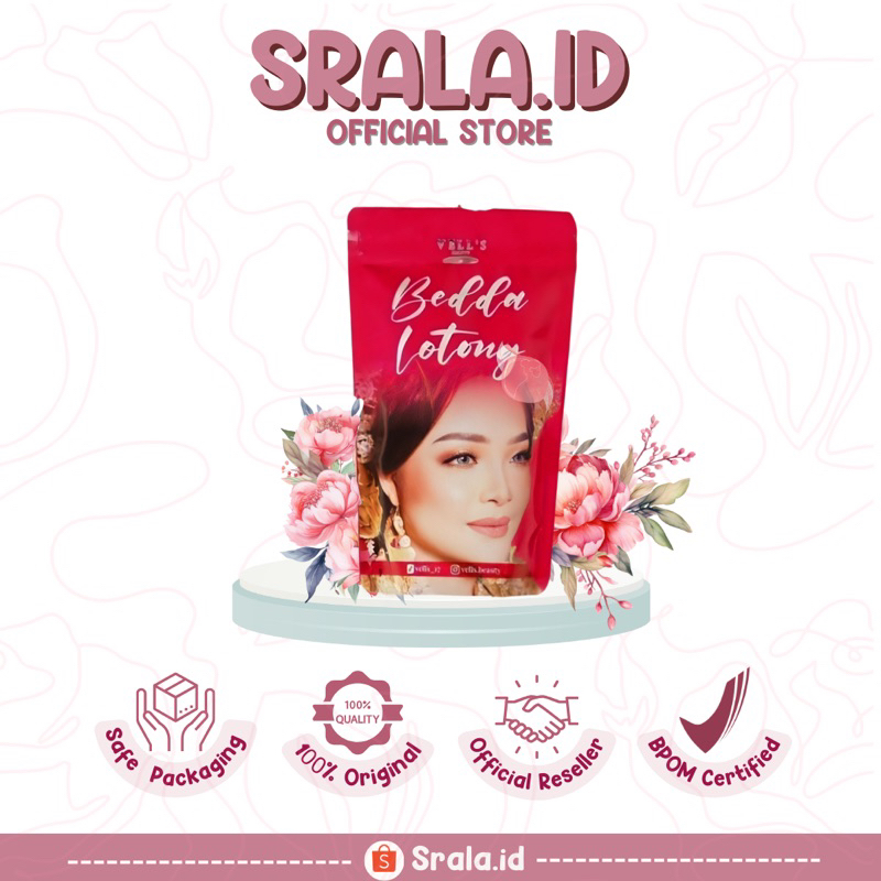 VELLS BEAUTY LULUR BEDDA LOTONG