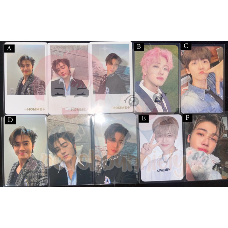 NCT Dream Jaemin Official Photocard starriver vm boneka istj golden age pout boboan homme tds2 japan