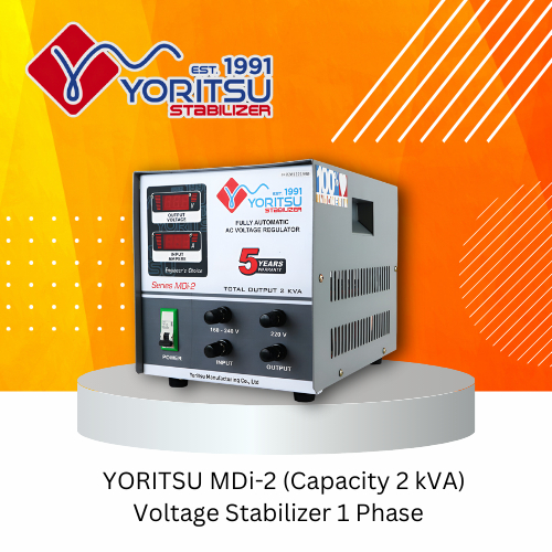 Stabilizer Listrik Stavolt Listrik Avr Yoritsu MDi 2000 VA