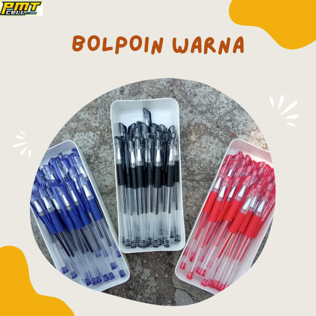 

BOLPOIN WARNA//POLPEN WARNA