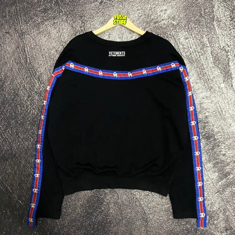 Crewneck Vetements x Champion Original