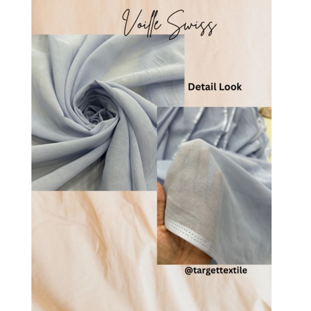 Voille Swiss/Voal Premium/kerudung Voal/bahan Voal/Voille kerudung/Bahan Voal Polos/Voille polos/Bahan Voille polos/Bahan Polosan/Bahan Meteran/Voille meteran/Voal meteran