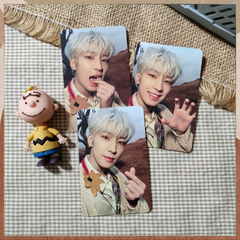 [ READY ] SEVENTEEN - WONWOO FTS RAY + CARVER HEAVEN PHOTOCARD OFFICIAL