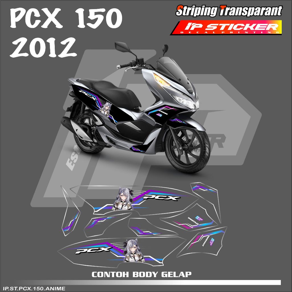 

PCX 150 (COD) STIKER STRIPING MOTOR HONDA PCX 150 - STIKER LIST GRAFIK SIMPLE WARNA VARIASI DESAIN RACING HOLOGRAM DAN TRANSPARAN BISA COD IP.KODE-001 ANIME