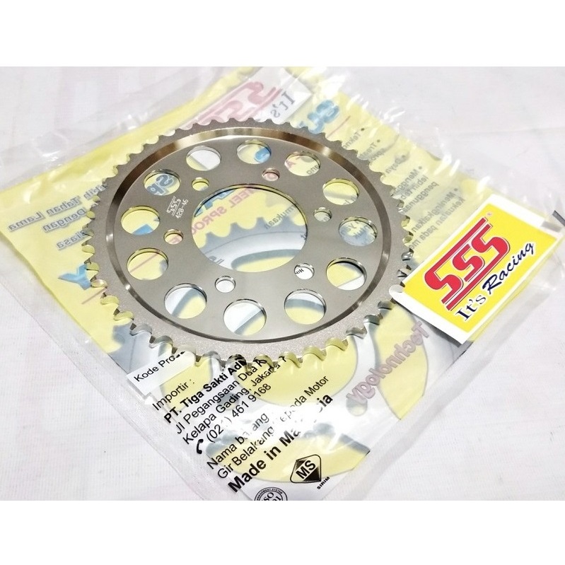 SSS Gear ger gir belakang New CBR 150 R CBR150R lobang 6