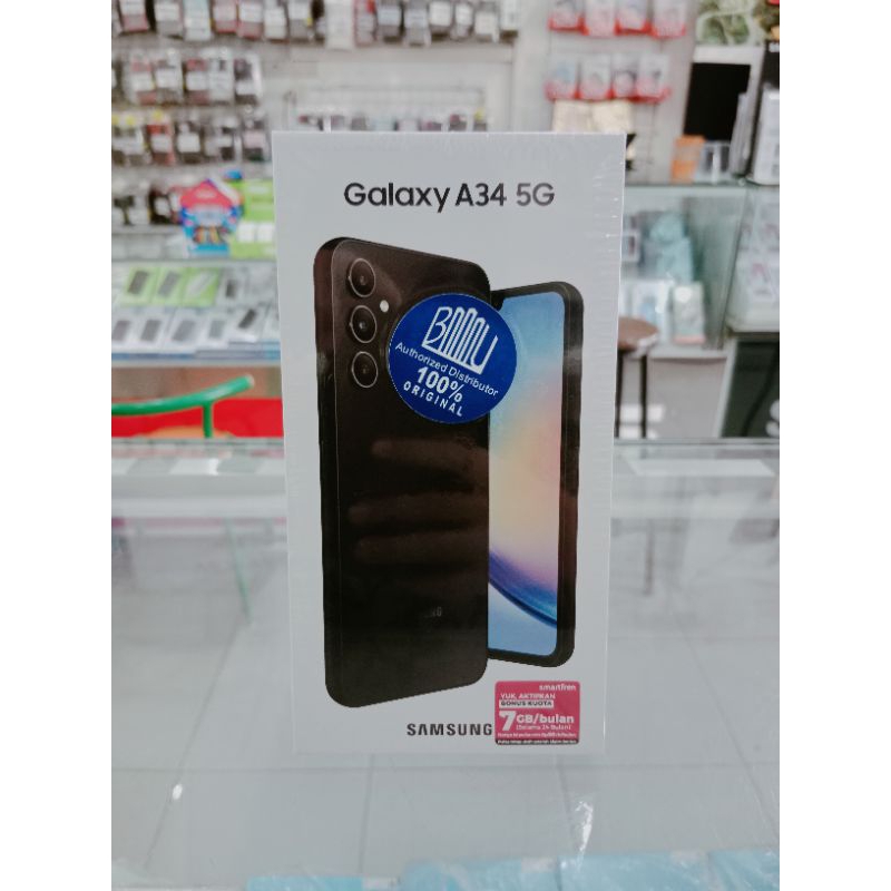 Samsung A34 5G Ram 8/128gb Baru PlasmaPonsel