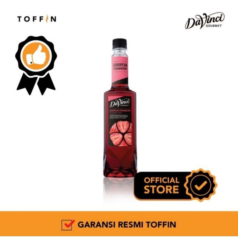 

Davinci Gourmet Syrup European Strawberry - Sirup Rasa Strawberry 750ml