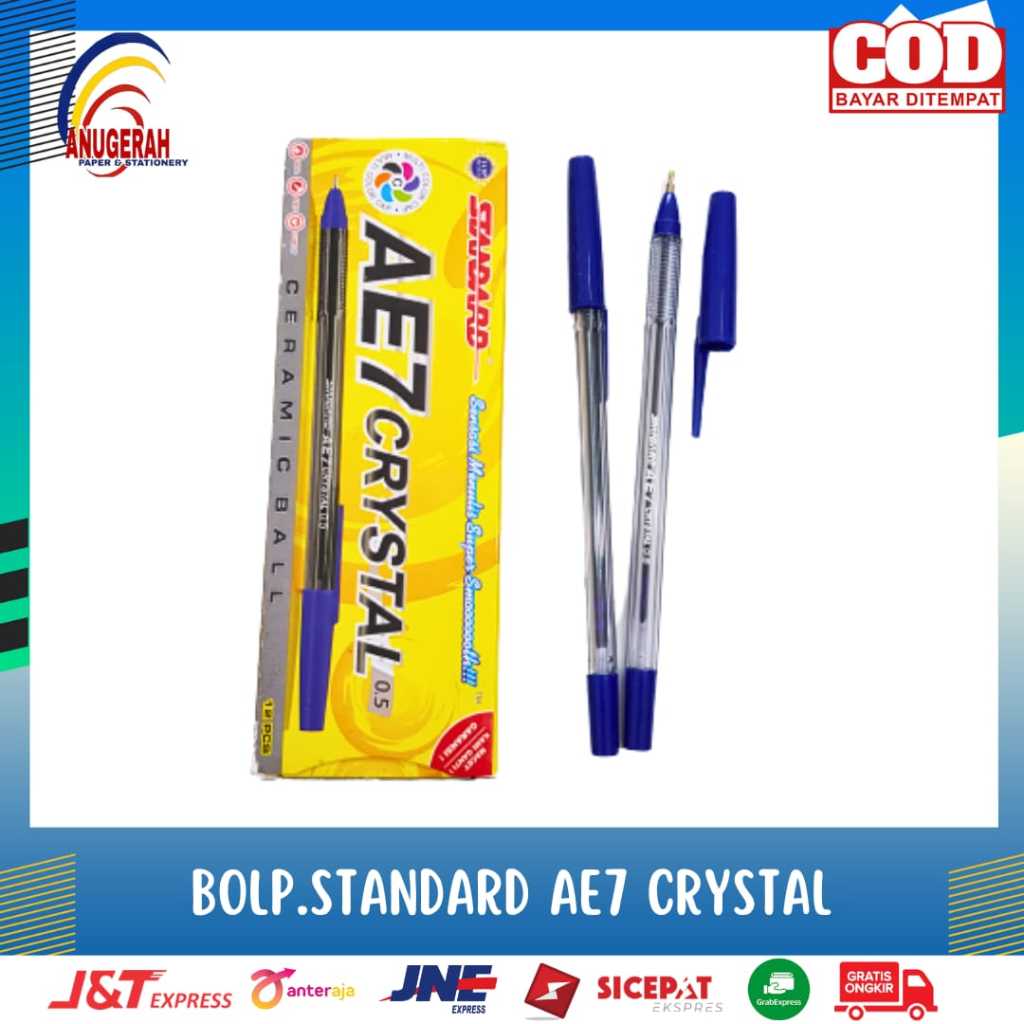 

STANDARD BOLP. AE7 CRYSTAL MIX BIRU (LSN)