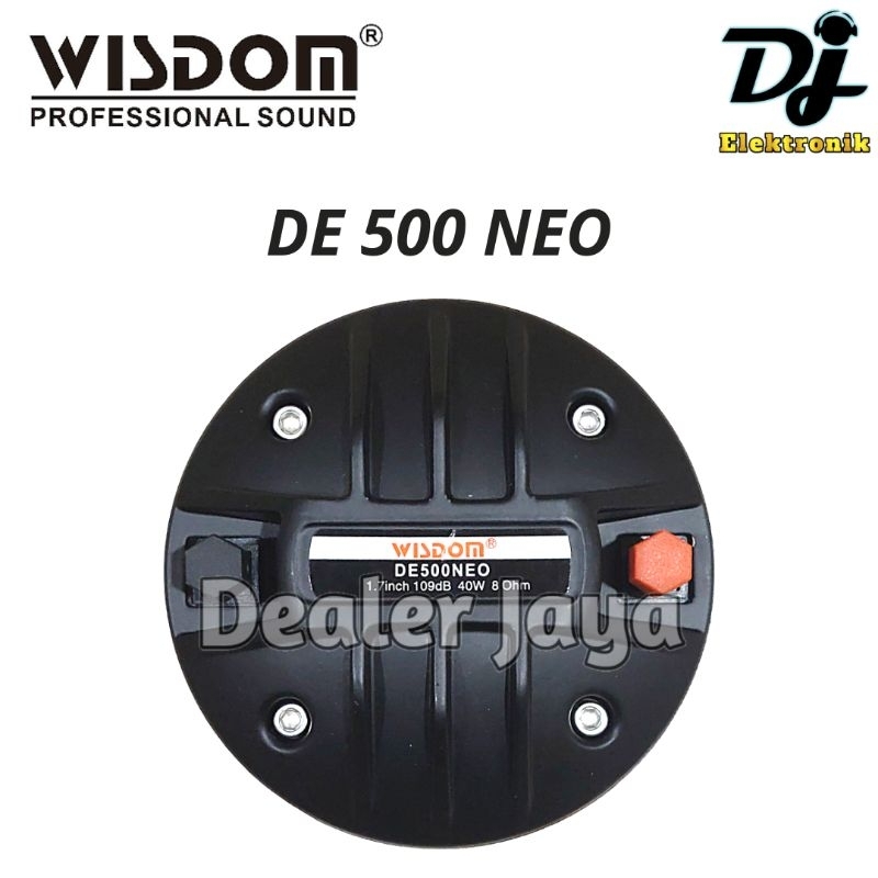 Tweeter / Driver Wisdom DE 500 NEO / DE500 NEO / DE500NEO
