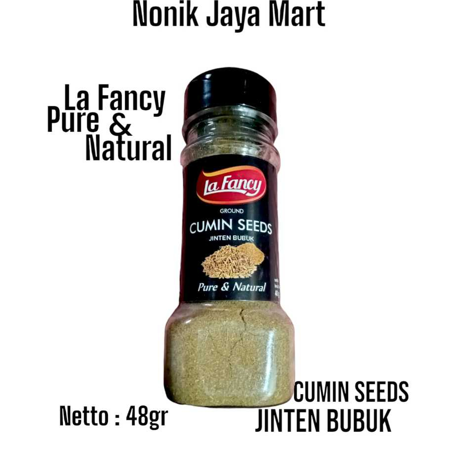 

La Fancy Jinten bubuk 100% murni kemasan 48gr