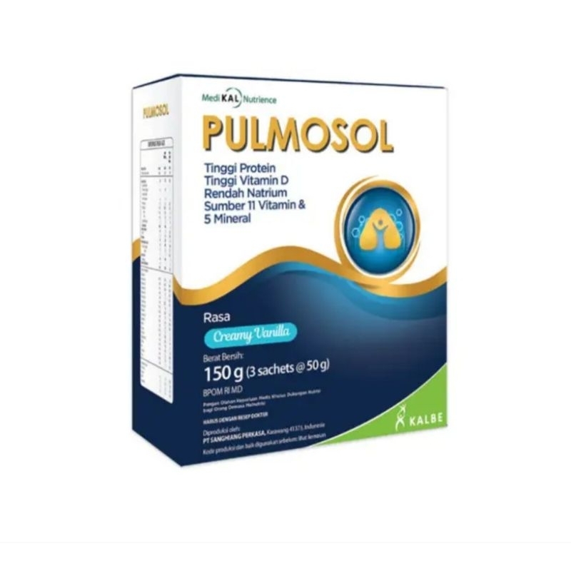 

Pulmosol Rasa Creamy Vanilla 150 g