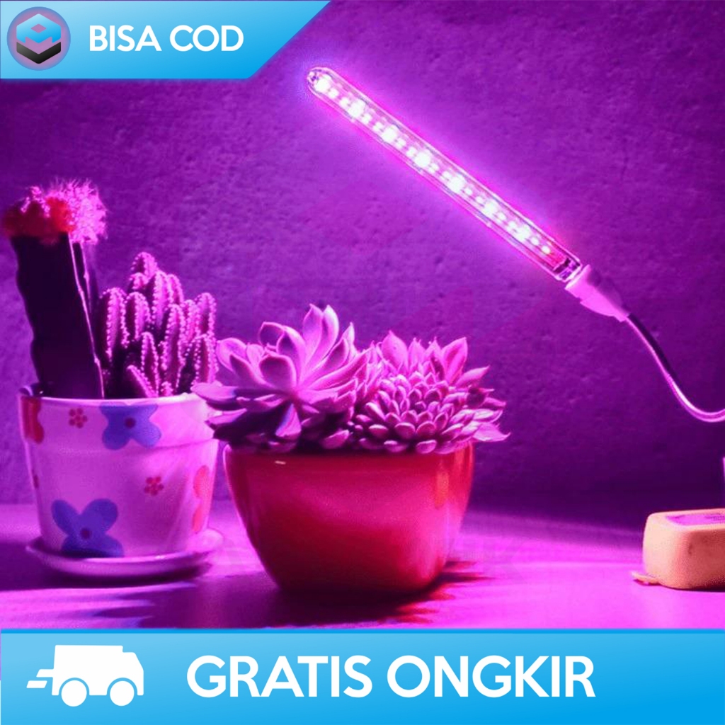 LAMPU TANAMAN PENGGANTI MATAHARI GROW LIGHT UV TUMBUHAN INDOR USB PORT