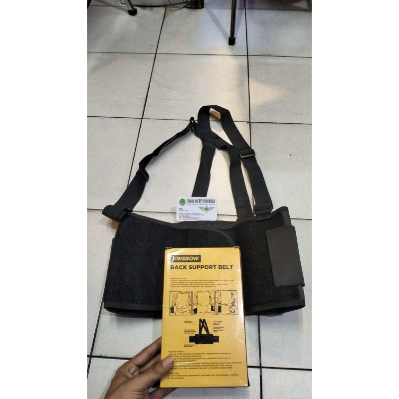 Safety Belt Back Support Krisbow / Backsupport Krisbow