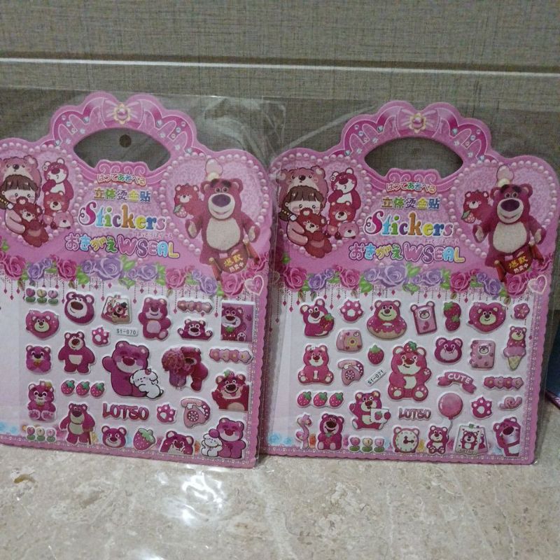 

sticker lotso 1set 2pcs