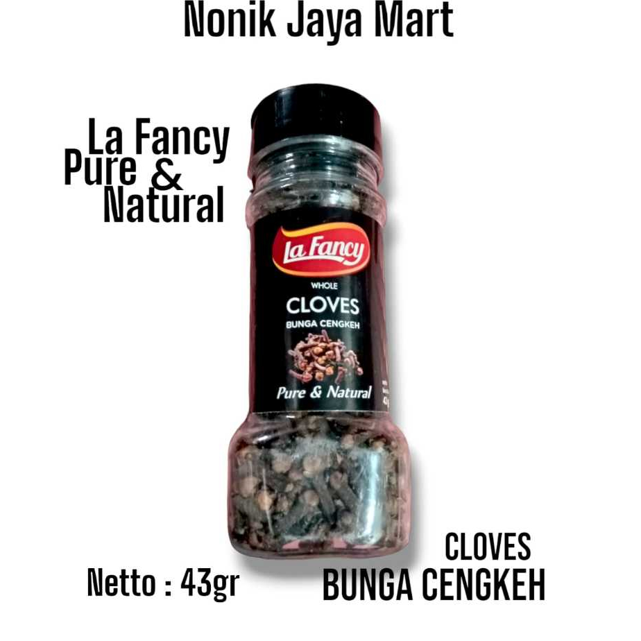 

La Fancy Bunga Cengkeh utuh 100% Murni kemasan 43gr