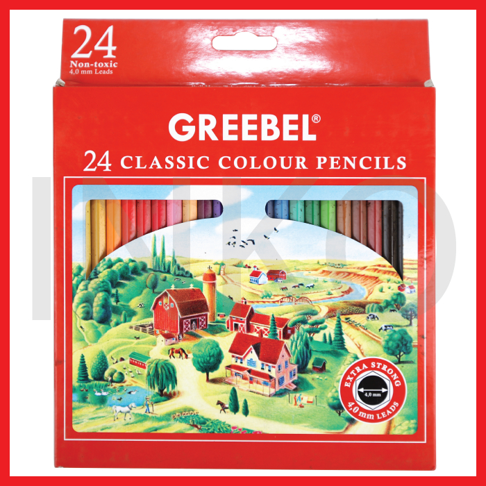 

GREEBEL CLASSIC COLOR PENCIL 4.00MM 5724 24COLOUR